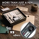 Wordsworth & Black Calligraphy Pen Gift Set with Ink Converter Nibs view 6