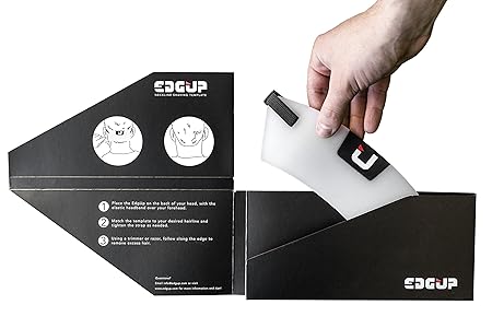Amazon Com Edgup 2 0 Neckline Shaving Template And Hair Trimming Guide Diy Hands Free Cut Trim And Shave Use For Line Ups Flexible Durable High Grade Silicone Beauty