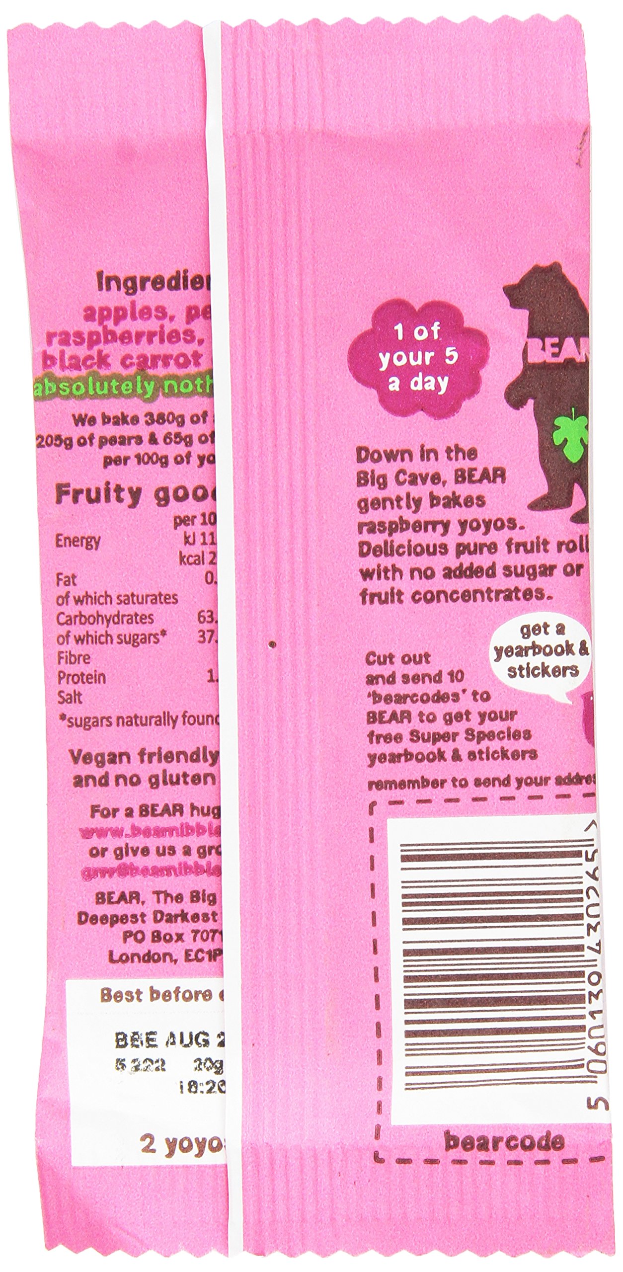 bear yo yo raspberry