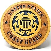 Coast Guard Wood Wall Plaque