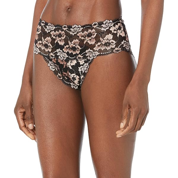 Panache Slip Vita Alta Clara (7258) – Pizzo Floreale E Retro Opaco