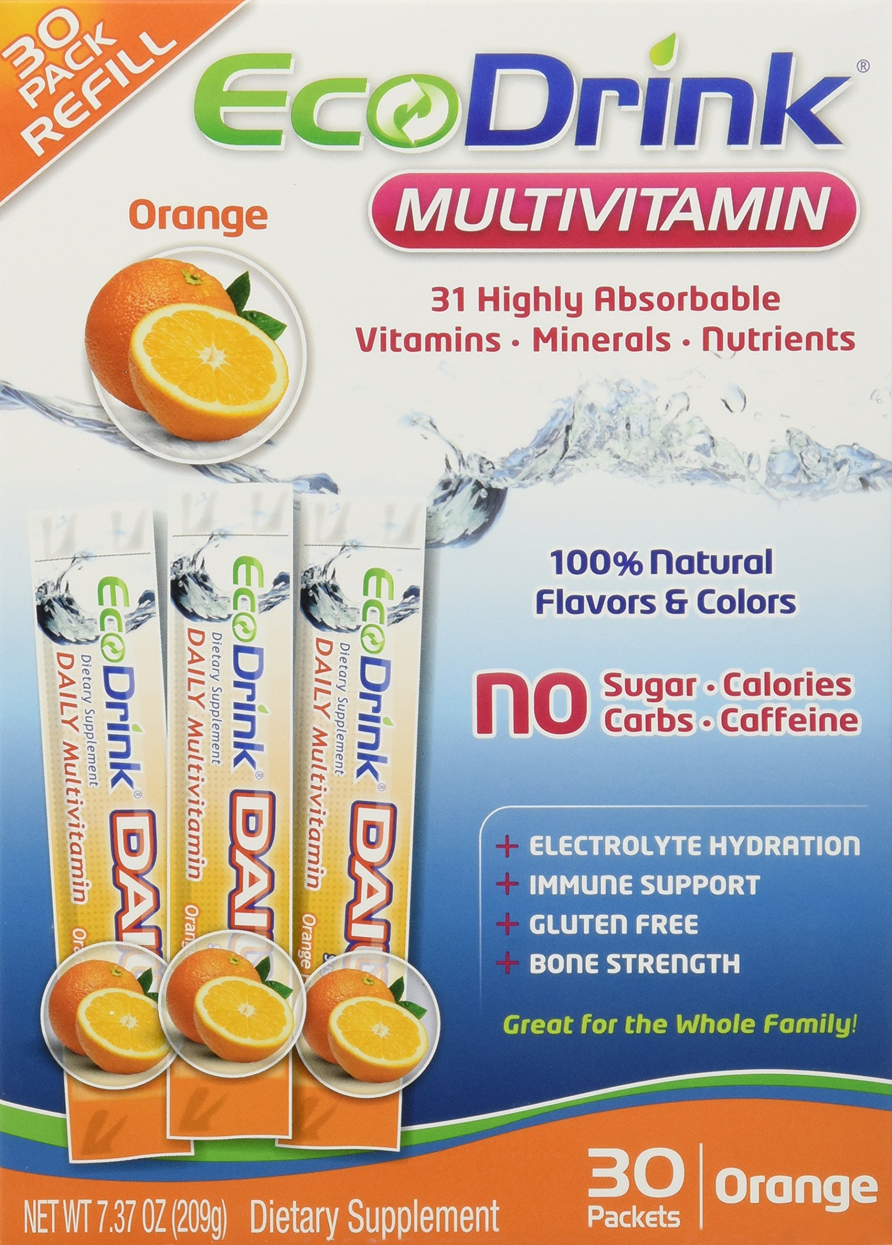 Amazon.com : Eco Drink Complete Multivitamin 30 Packets(15 Blueberry