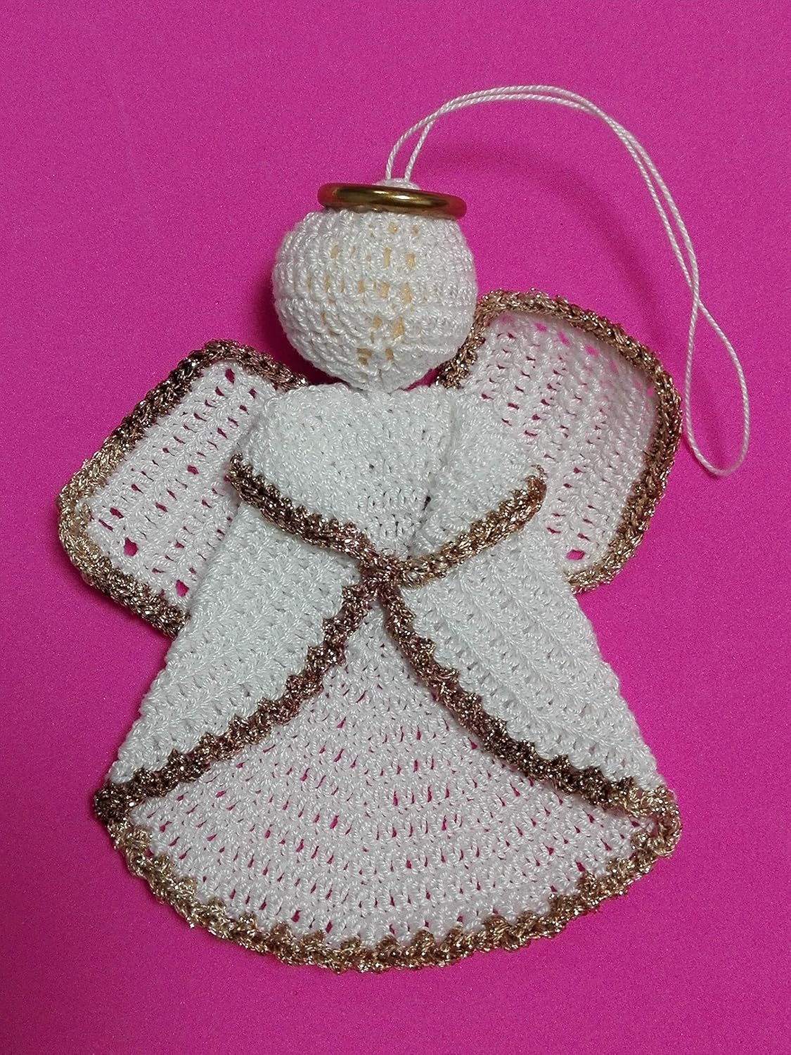 Segnaposti Natalizi Segnaposto Natale Uncinetto.Set 6 Angioletti Decorazioni Albero Di Natale Segnaposti Natalizi Ornamenti E Decorazione Casa Fatto A Mano Ad Uncinetto In Cotone Idea Regalo O Da Collezione Handmade Amazon It Handmade