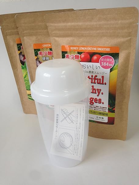 Amazon 酵素グリーンスムージー ダイエット専用シェーカーコップ 1個 グリーンスムージー シェーカーボトル