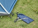 TIMBER RIDGE 10 Pack Tent Pegs Heavy Duty Steel Rustproof Spiral Thread view 6