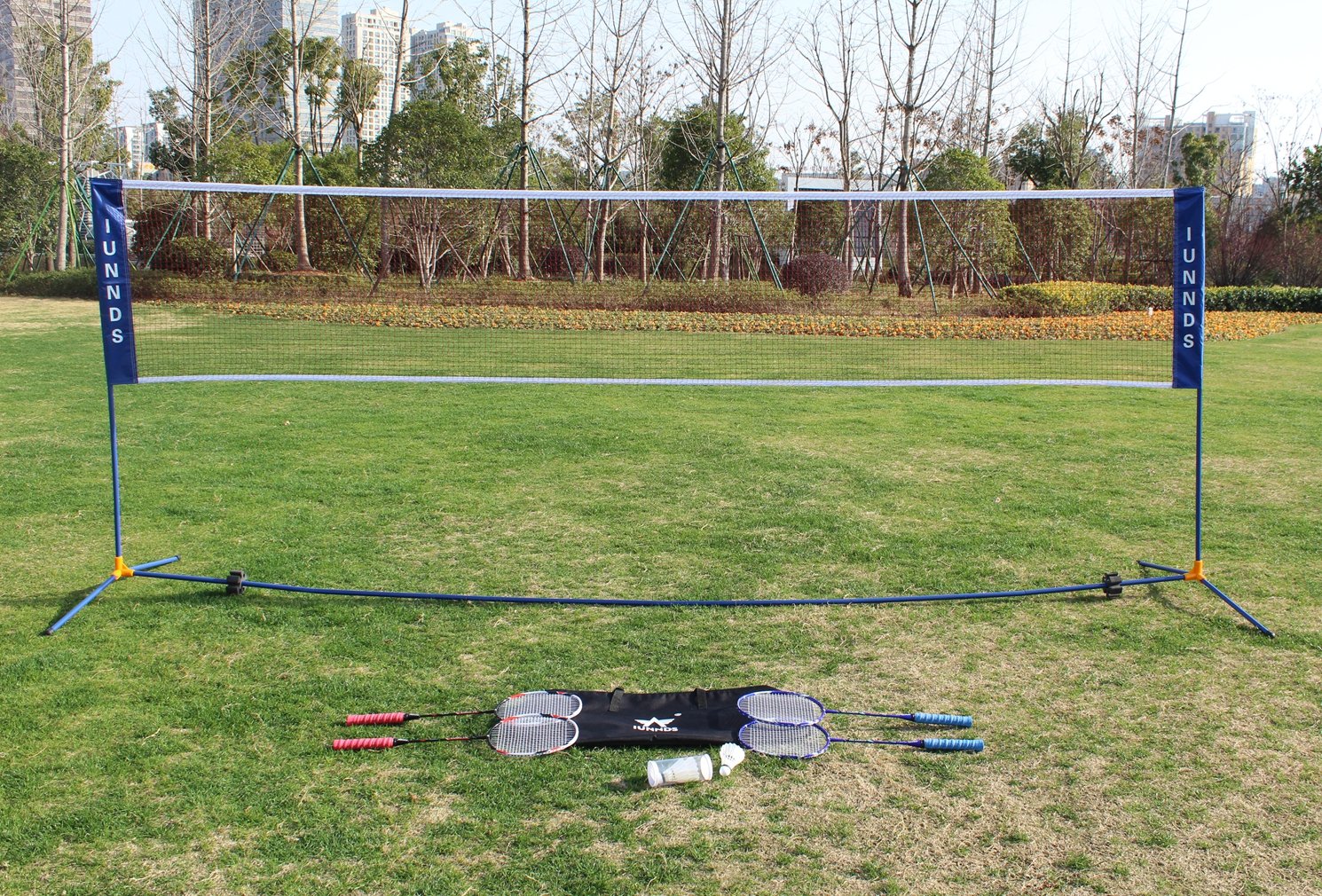 売れ筋ランキングも バドミントン スポーツ 大人と子供用 Ft バドミントン B07gwbgvg2 ネットセット ポータブル テニス Klb 13 5 スタンド フレーム 高さ調節可能 バレーボール 半額sale Www Aiq Aiq Com Mx