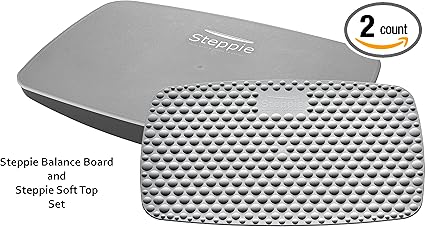 Amazon Com Victor Steppie Balance Board St570 And Steppie Soft Top Reflexology Mat St590 Pair Together For Full Benefits Perfect For Standing Desk Users To Relieve Stress Of Prolonged Standing Sports Outdoors