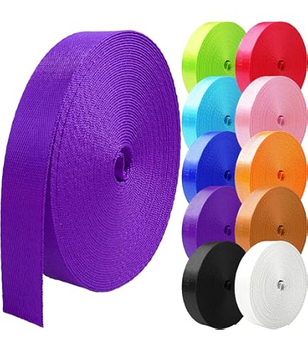 Sangle Polypropylène Lourd Strapworks – Résistance 816 Kg, 15,2 Cm épaisseur, Anti-décoloration – Pour Bricolage Extérieur, Camping, Réparation