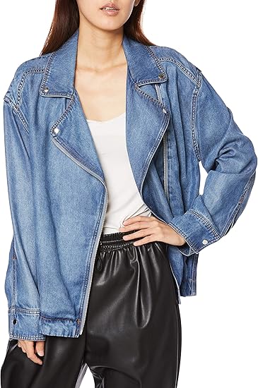 Amazon ダブルスタンダードクロージング デニムライダースジャケット 0505 040 3 レディース インディゴ 日本 Free Free サイズ コート ジャケット 通販