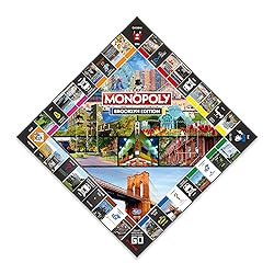 Monopoly Board Game - Brooklyn Edition: 2-6 Players