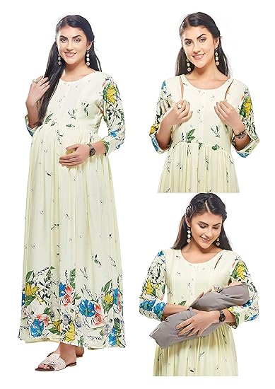 Women's Maxi Maternity Dress