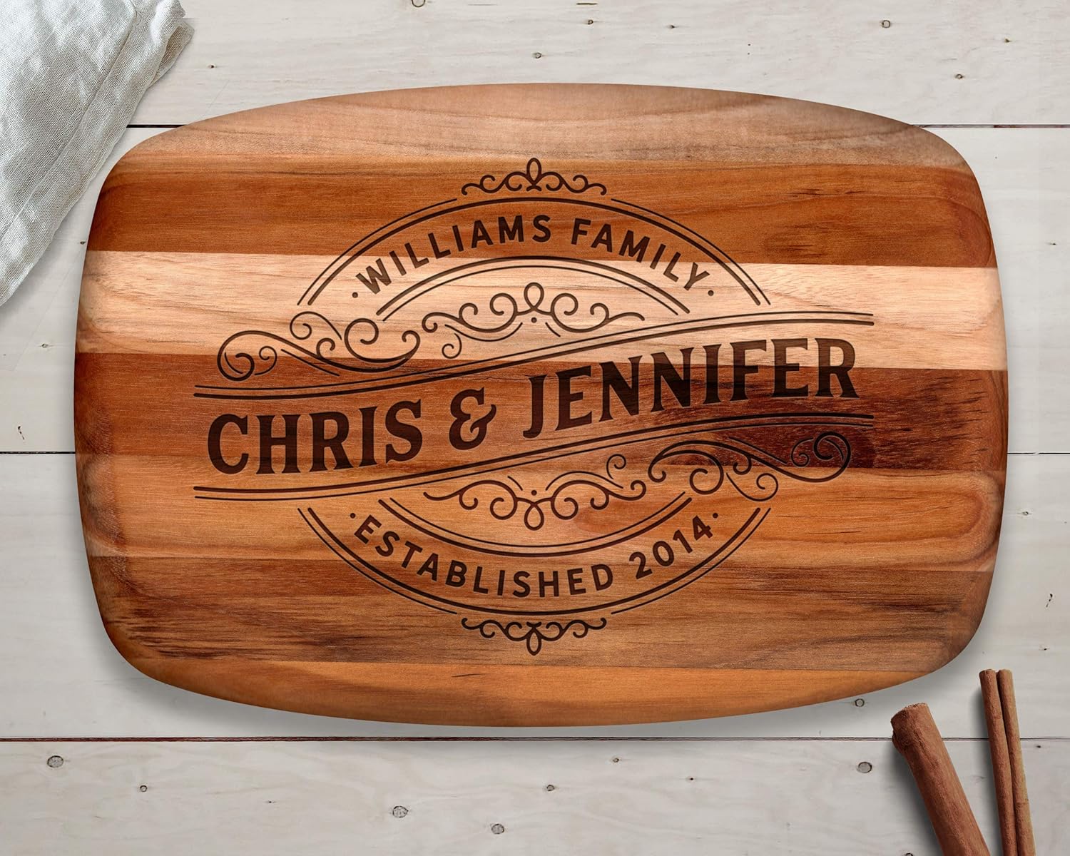 The ultimate christmas gift guide for the women in your life! i love Wedding Gift Ideas, Cutting Board, Teak, Custom Cutting Board, Custom