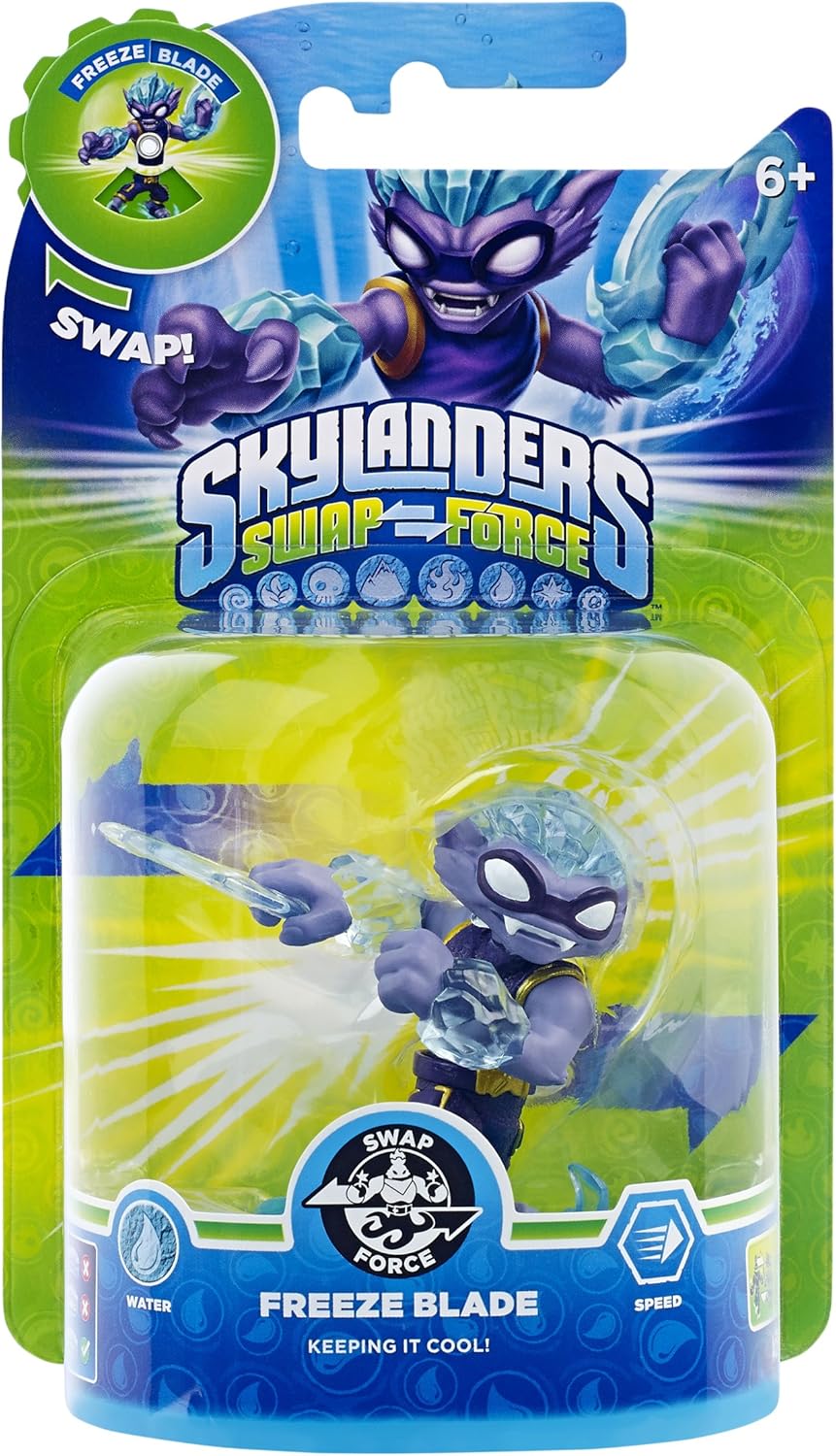 Skylanders Swap Force Swappable Character Pack Freeze Blade (Xbox 360/PS3/Nintendo Wii U/Wii Skylanders Swap Force Swappable Character Pack Freeze Blade (Xbox 360/PS3/Nintendo Wii U/Wii