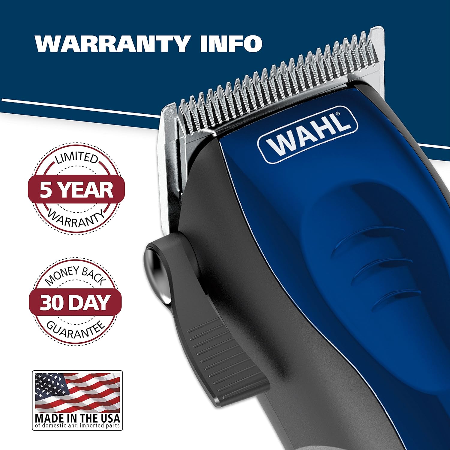Wahl Model 79467 Clipper Self-Cut Personal Haircutting Kit – Compact Size for Clipping, Trimming & Grooming Kit : Beauty