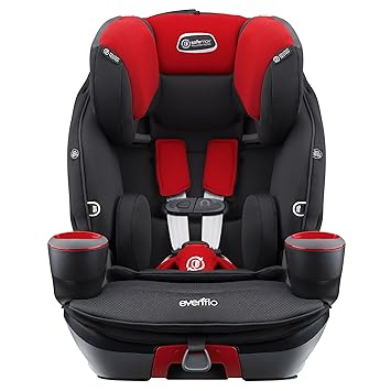 Amazon Com Evenflo Safemax 3 In 1 Combination Booster Seat Crimson Baby
