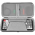 GEEKRIA 75% Keyboard Case, Hard Shell Travel Carrying Bag for 84 Key Portable Keyboard, Compatible with Keychron K2, Logitech POP Keys Mechanical Keyboard, Womier S-K80 75%, EPOMAKER x Aula F75