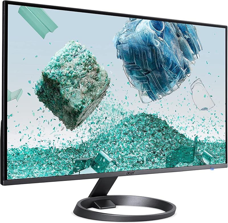 Vero RL242Y - Monitor da 23,8", Full HD, 75 Hz, 4 m (GTG), 2 HDMI 1.4, VGA, HDMI FreeSync