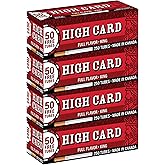 High Card - Red King Size RYO Filter Tubes - 4 Pack with 250 Tubes Each
