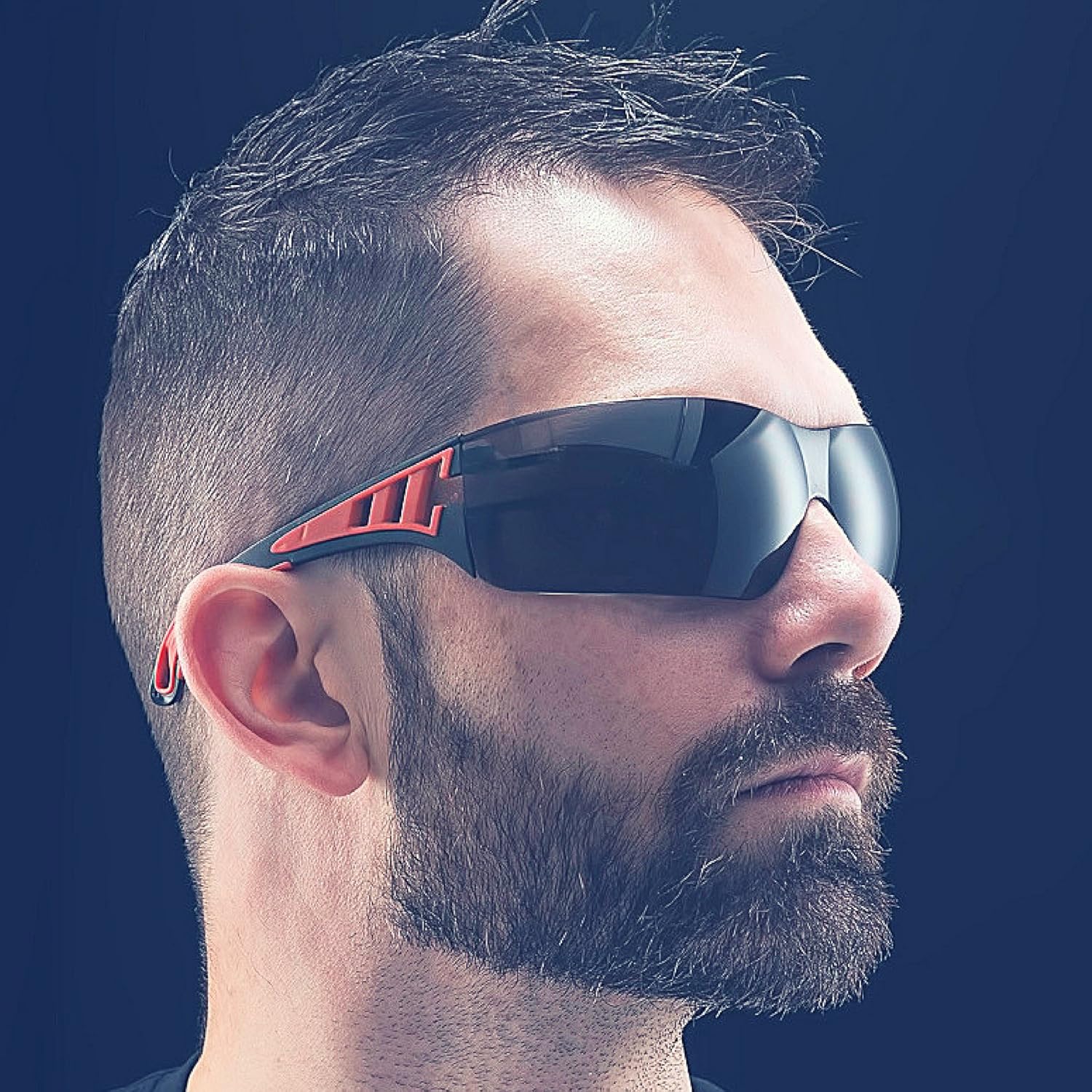 ToolFreak-Rip Out Safety Glasses & Sunglasses,Wraparound Tinted Lens,Can Be Worn As Goggles - Image 4