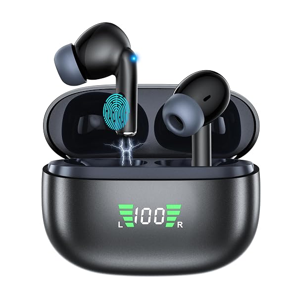 AI LANGUAGE TRANSLATOR EARBUDS – 3-IN-1 TRANSLATING EARBUDS REAL TIME FOR 114 LANGUAGES,WIRELESS BLUETOOTH TRANSLATION EARBUD,TRANSLATION HEADPHONES,AUDÍFONOS TRADUCTORES,IDEAL FOR TRAVEL (BLACK)