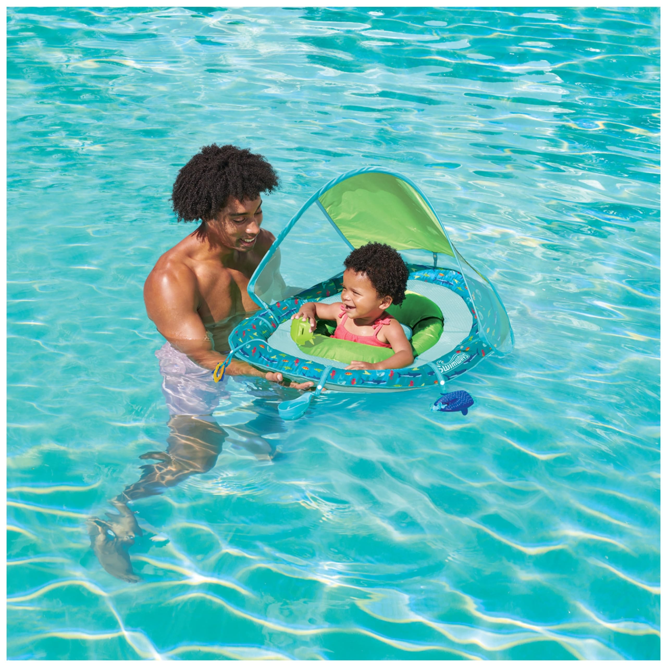 SwimWays Baby Spring Float Splash N Play