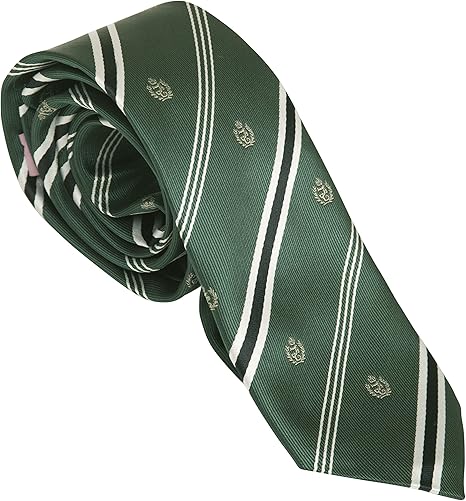 Amazon Co Jp Teensever 制服 ネクタイ グリーン ホワイト 紋章 レディース 緑 ホビー