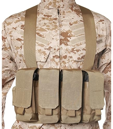 Amazon.com : BLACKHAWK Commando Chest Harness - Coyote Tan