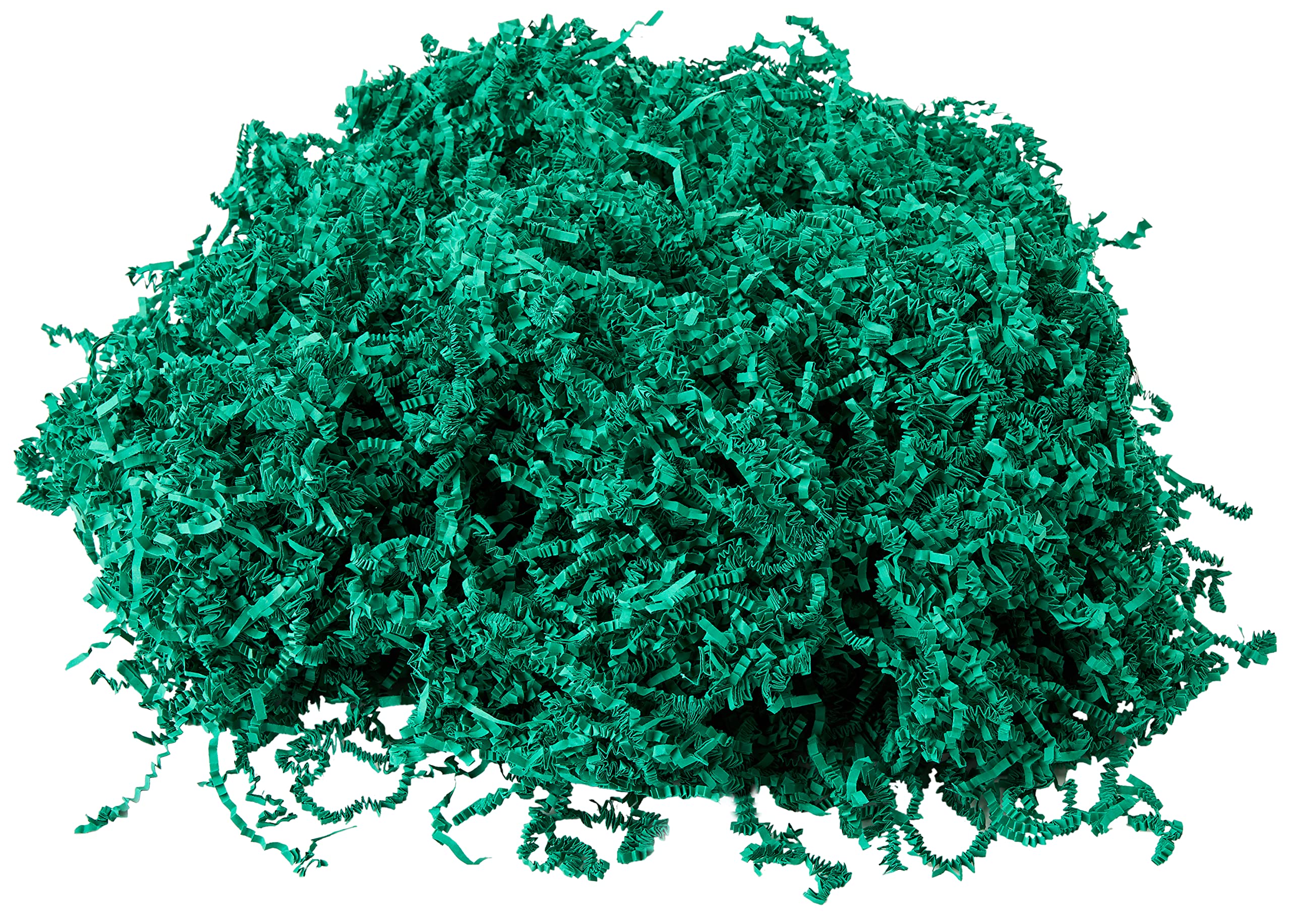 Box.it.pack.it Shredded Crinkle ZigZag Kraft Paper, Green, 500g