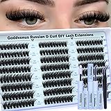 Goddvenus Lash Clusters Kit Wispy Lashes clusters