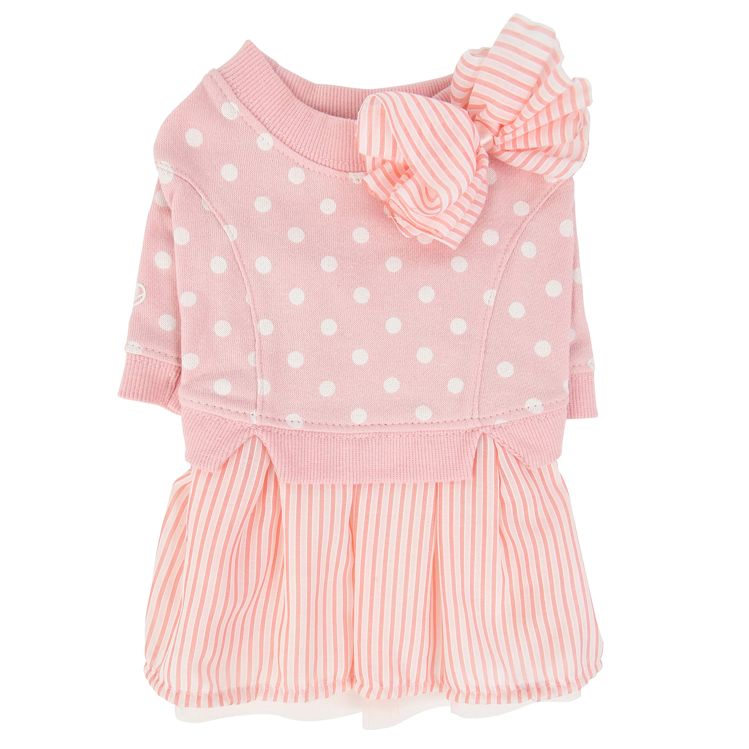 Pinkaholic NAUA-OP7617-PK-L Ensley Dog Dress, L, Pink
