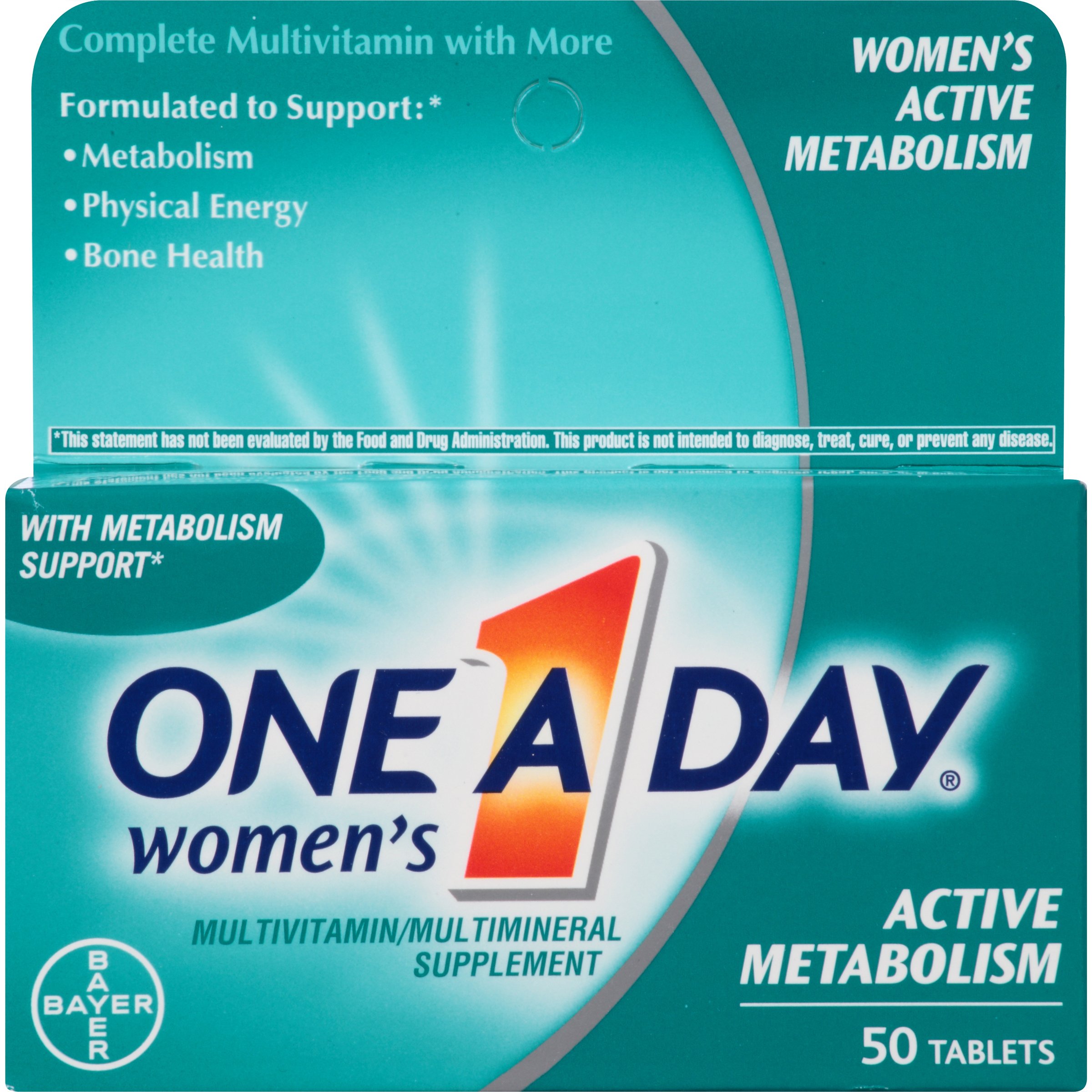 One A Day Women’s Active Metabolism Multivitamin, Supplement with