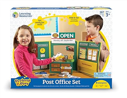 children's toy post office set