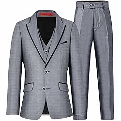 Marvelous World Boys' Formal Slim Fit Suit