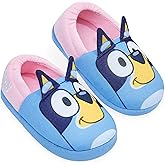 Bluey Girls Slippers, 3D Non-Slip Cushioned Sole Indoor Shoes - Gift For Kids