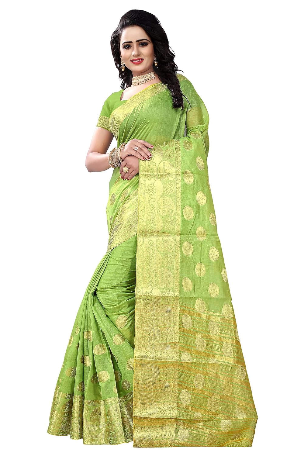 ecolors fab cotton silk saree