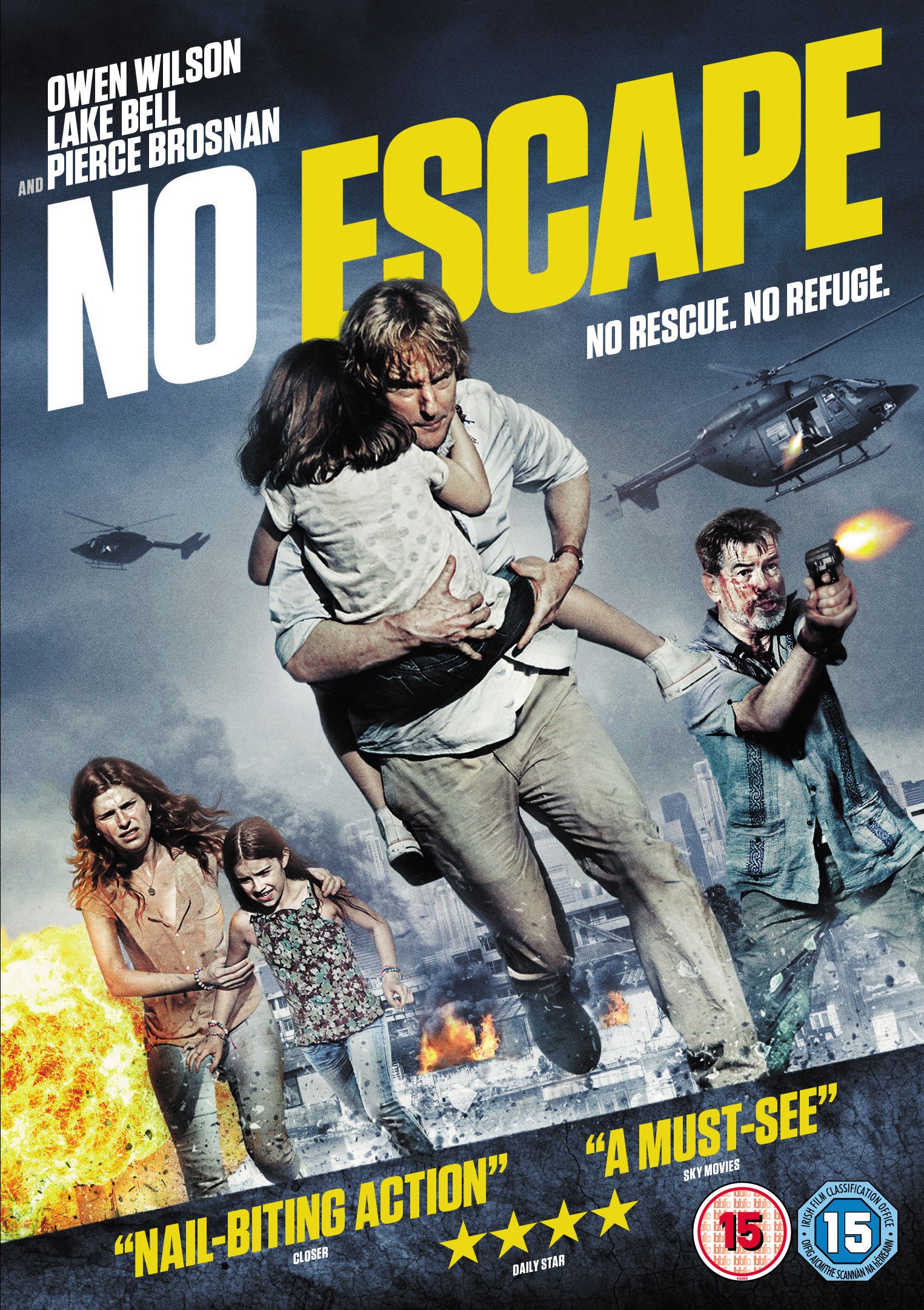 No Escape [DVD] [2015]