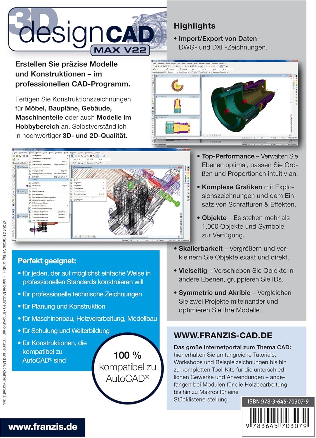 Franzis Designcad 3d Max V22 Amazoncouk Software