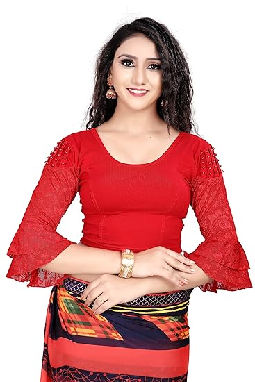 Women's Cotton Readymade Stretchable Blouse
