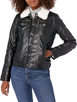 womens levis sherpa lined denim jacket