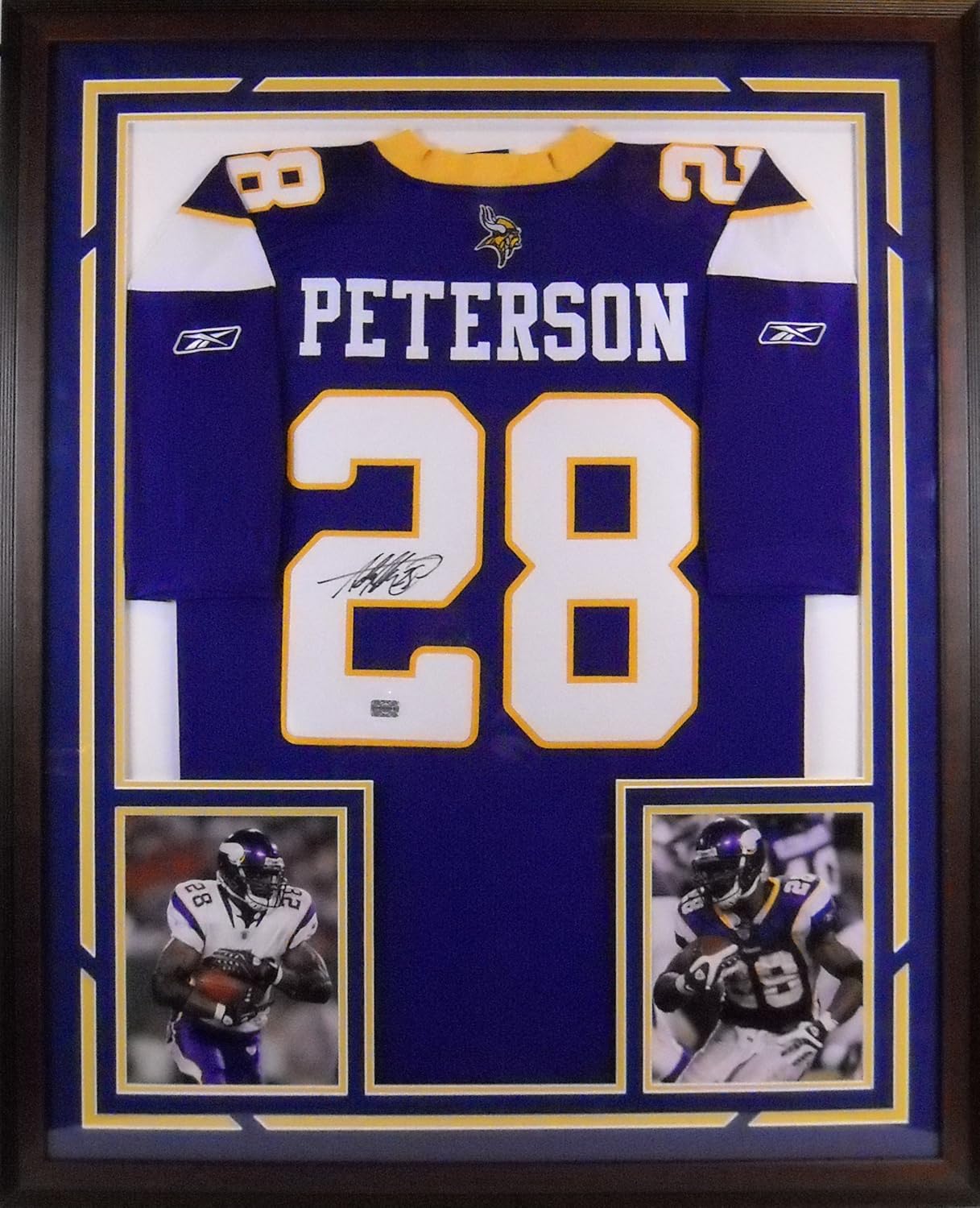 adrian peterson signed jersey