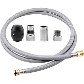 Kitchen Faucet Hose Replacement Parts for Grohe 48293000 | Flexible Pull-Out Faucet Sprayer, Compatible with Grohe Pull-Down Sprayer