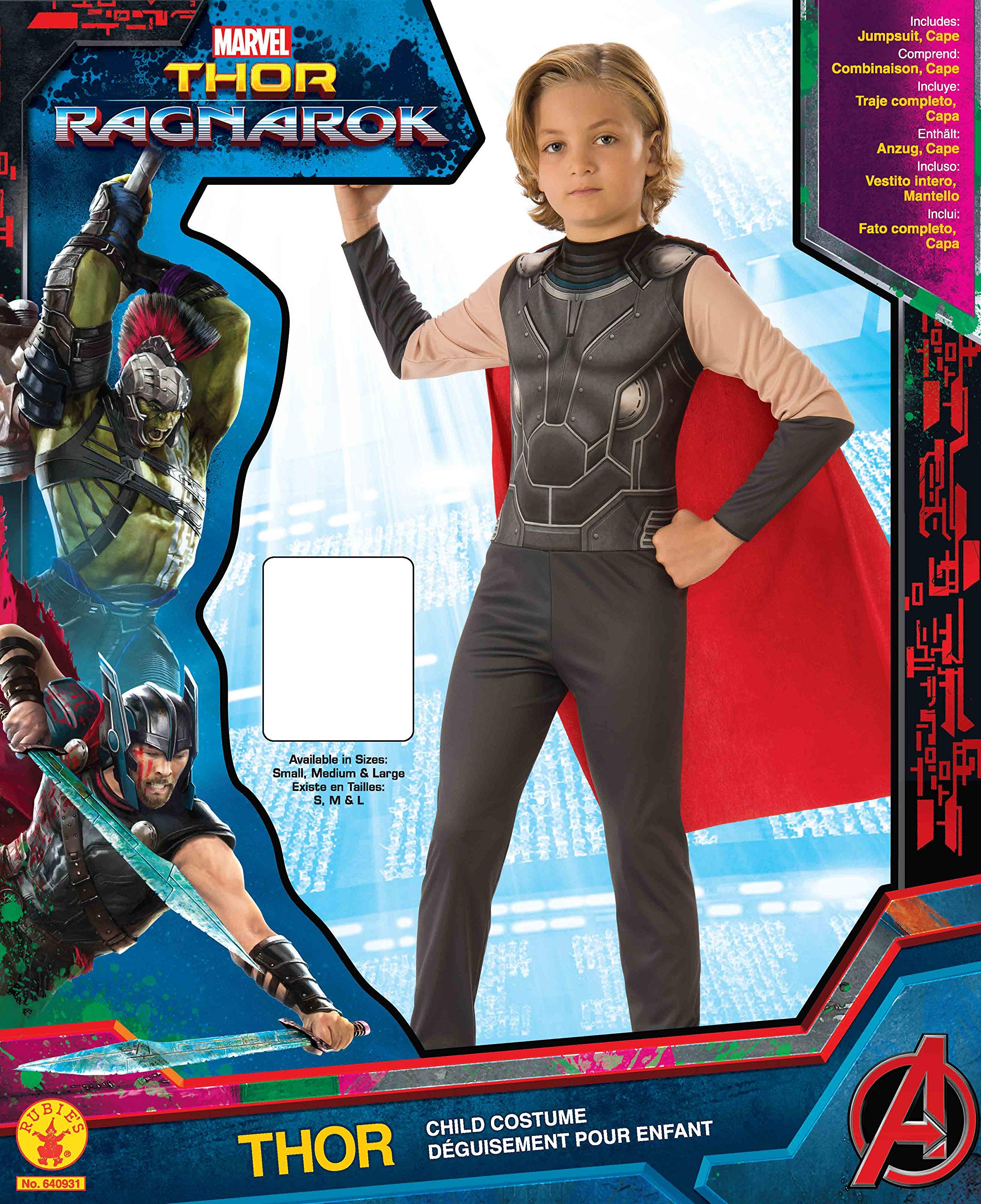 Rubies Marvel Universe Classic Collection Avengers Assemble Thor