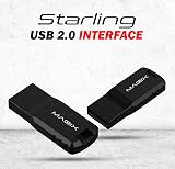Magix 32GB USB 2.0 Flash Drive Starling Black - Fast Data Transfer & Plug and view 6