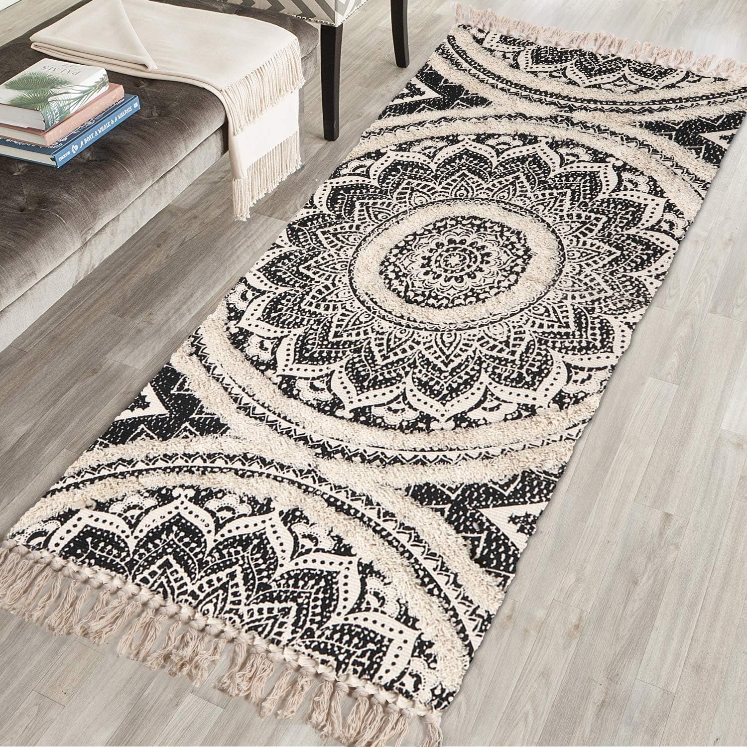 Best Black And White Kitchen Runner
