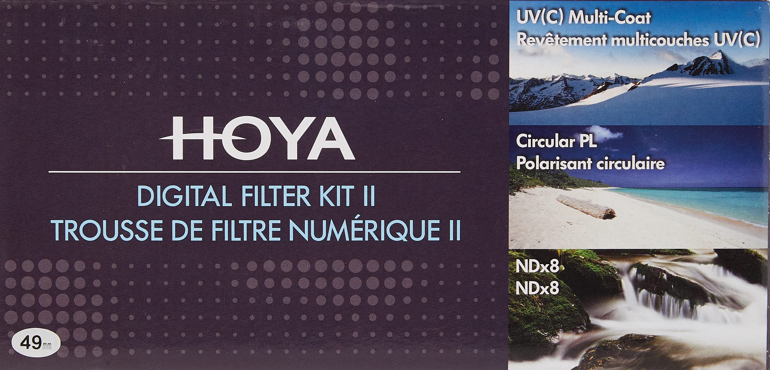 Hoya 49 mm Filter Kit II Digital for Lens
