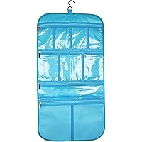 Premium Hanging Toiletry Travel Bag - Cosmetic, Jewelry, Toiletry & Accessory Storage Organizer Bag, Large Size, Various…