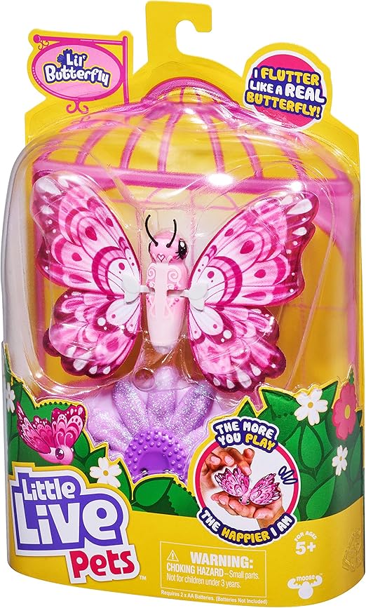 little live pets butterfly entertainer