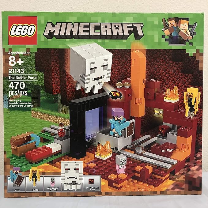 lego minecraft blaze bridge