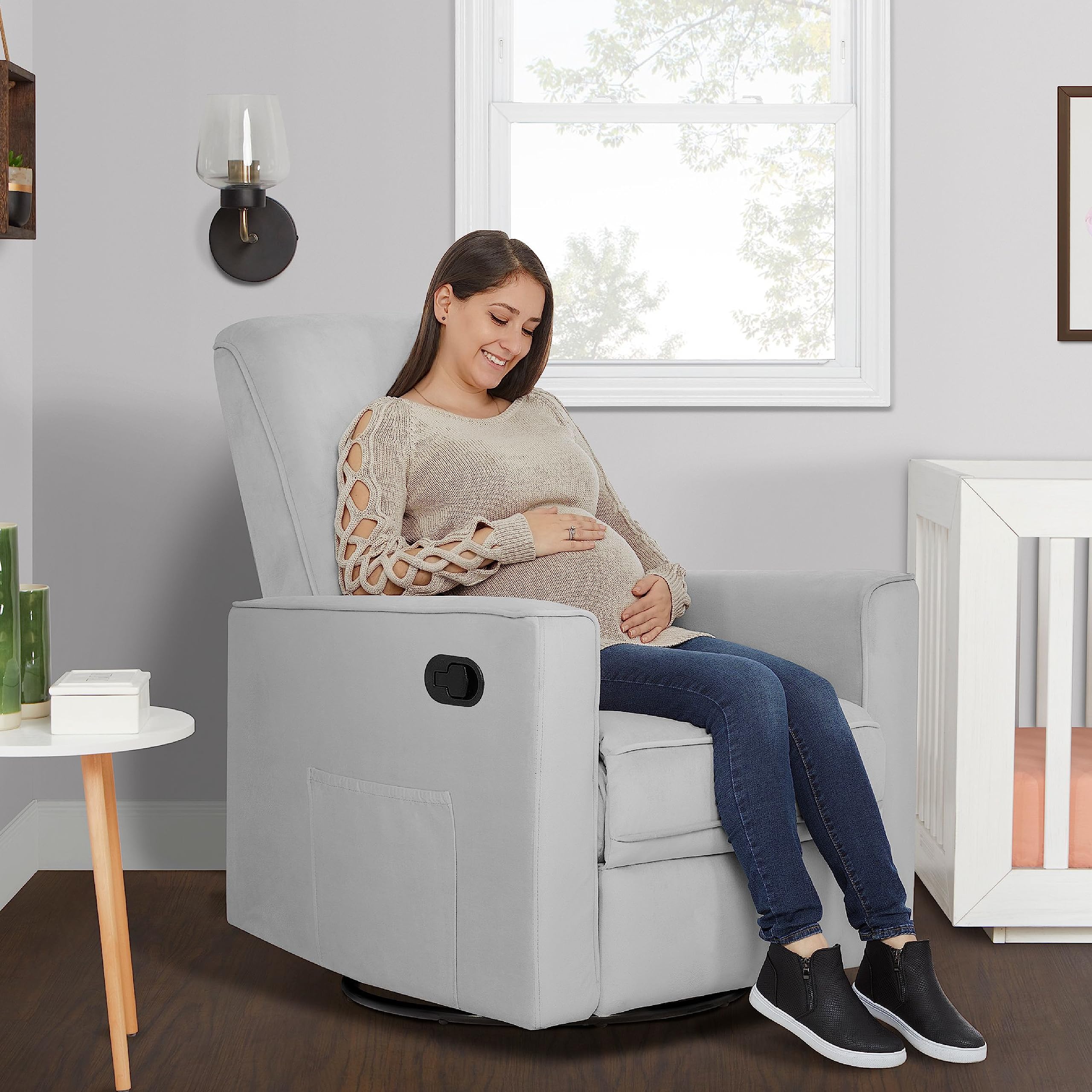 Chenille Yarn Delta Children Teddy Recliner Chair Greenguard