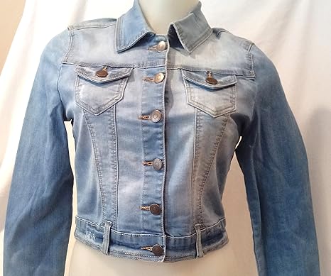 denim jacket size 8